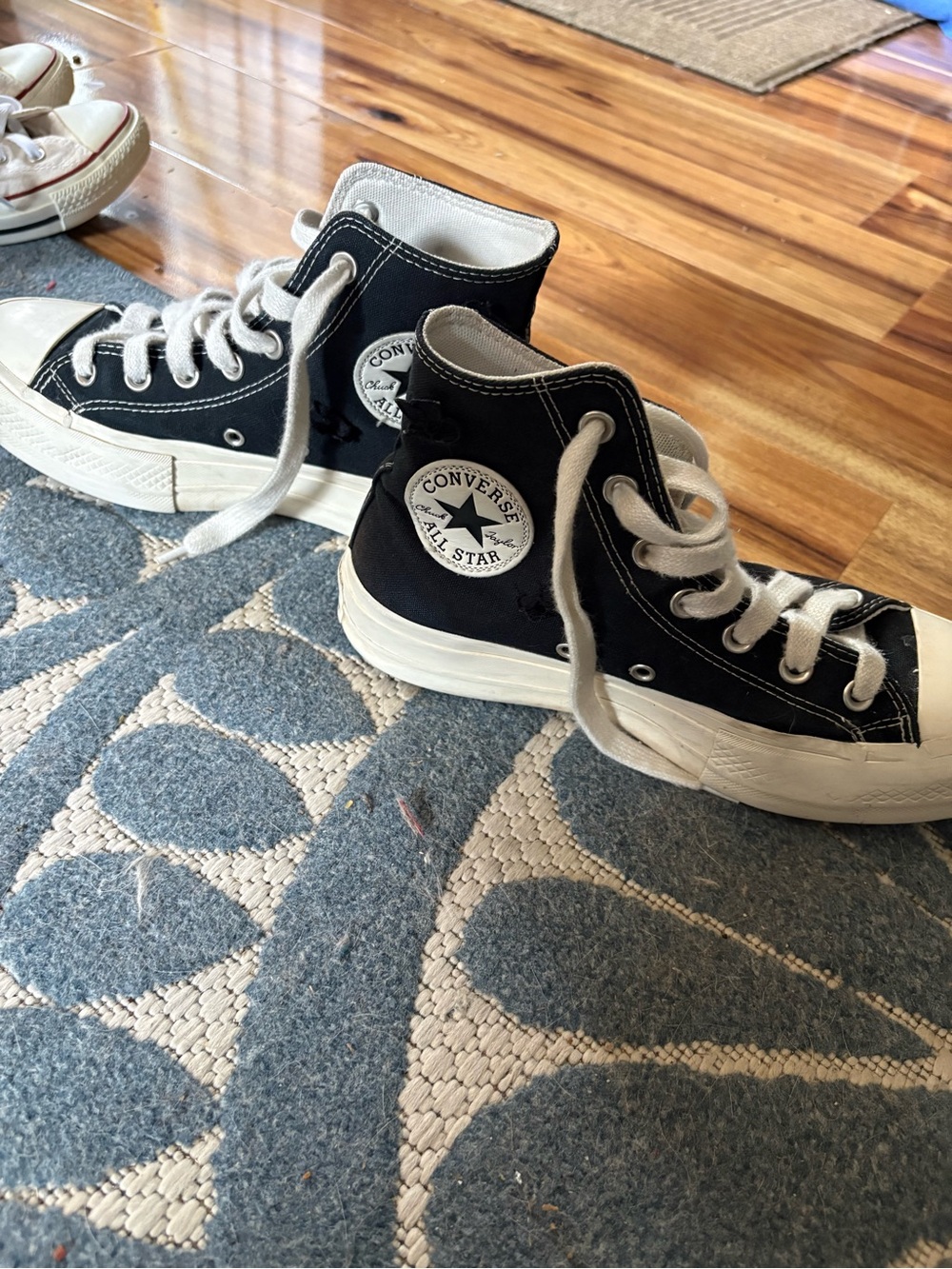 Converse Floral Black Chuck Taylor All Star High-Top Sneakers